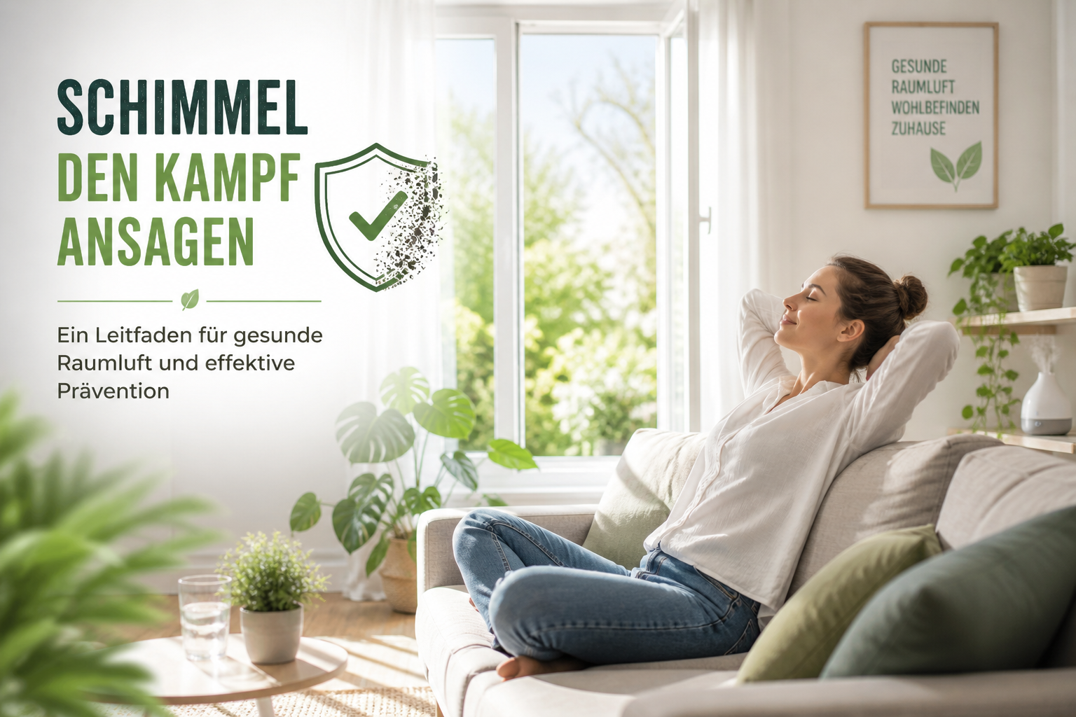 Schimmel den Kampf ansagen: Ein Leitfaden für gesunde Raumluft und effektive Prävention