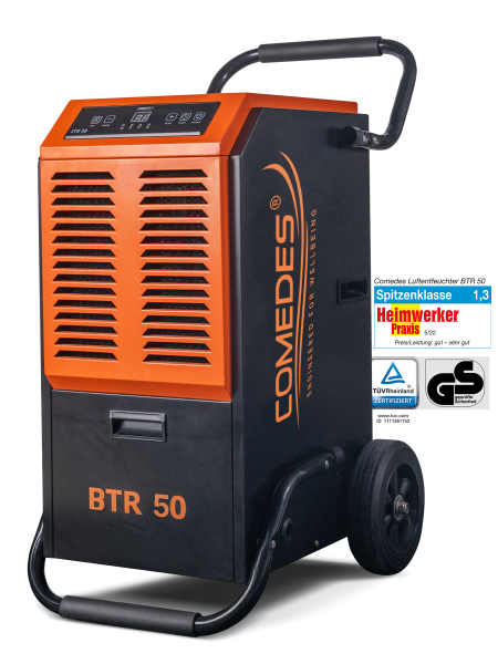 Luftentfeuchter Comedes BTR 50, 51 Liter/Tag