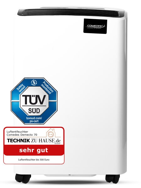 Luftentfeuchter Comedes Demecto 70, bis 120m², 70 Liter/Tag